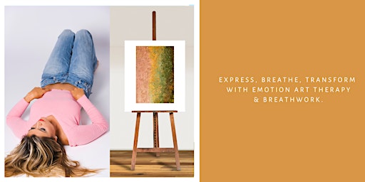 Image principale de 2 Hour Emotion Art Therapy + Breathwork Taster Group Workshop