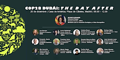 COP 28 Dubái: “The Day After” primary image