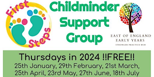 Primaire afbeelding van Childminder Support Group JULY 2024