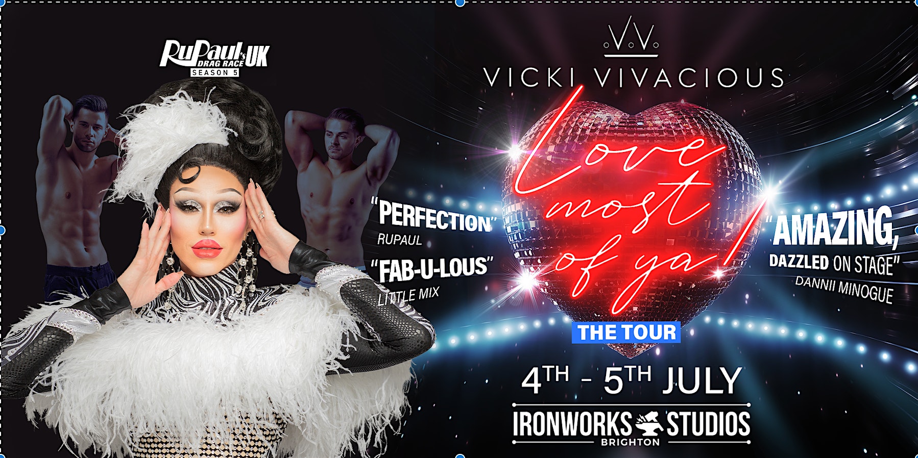 Vicki Vivacious – Love Most Of Ya – UK Tour 2024