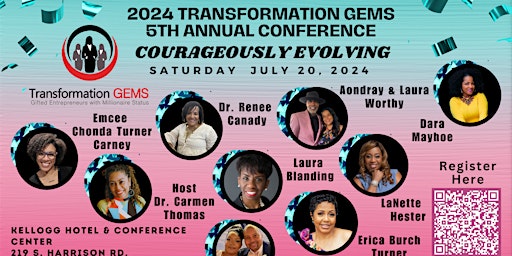 Primaire afbeelding van 2024 Transformation  GEMS 5th Annual Empowerment Conference