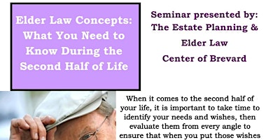 Imagem principal do evento Elder Law Concepts: What You Need to Know During the Second Half of Life