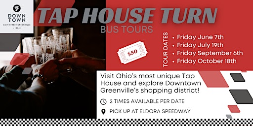 Imagem principal do evento Tap House Turn Bus Tour