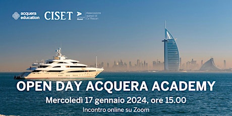 Open Day Acquera Academy primary image