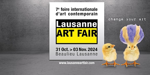 Imagem principal do evento Lausanne ART FAIR 2024