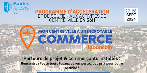 Imagem principal do evento Mon Centre-Ville a un Incroyable Commerce - Mantes-la-Jolie