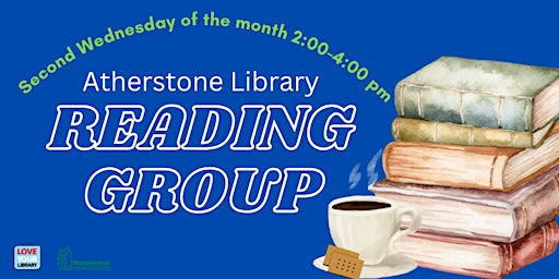 Imagem principal do evento Atherstone Library Reading Group @ Atherstone Library