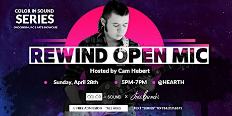 REWIND Open Mic hosted by Cam Hebert
