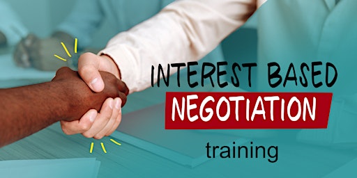 Interest Based Negotiation training for Civil Society Organisations primary image