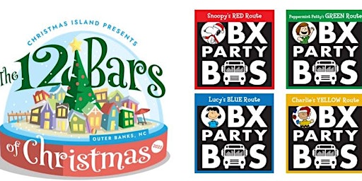 A Christmas Island VIP bar crawl on the OBX Party Bus (MIXED ROUTE) primary image