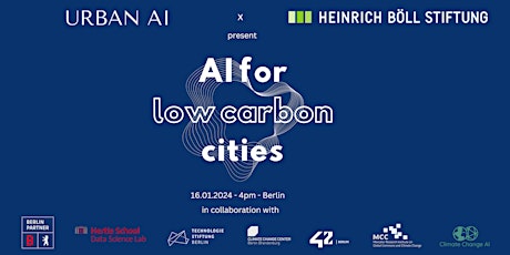 Image principale de AI for low carbon cities