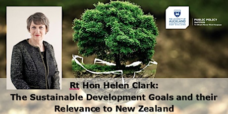 Helen Clark: The Sustainable Development Goals and their Relevance to New Zealand primary image