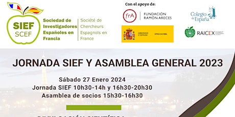 Imagem principal do evento Jornada SIEF y Asamblea General