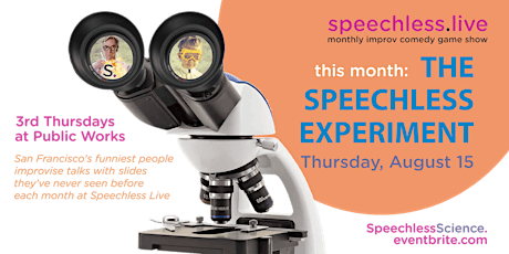 Speechless Live: The Speechless Experiment primary image