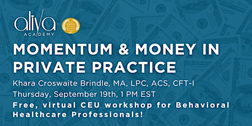 Image principale de Momentum & Money in Private Practice