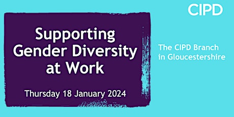 Supporting Gender Diversity at Work primary image