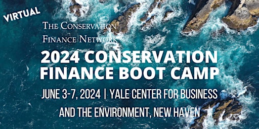Hauptbild für 2024 Virtual Conservation Finance Boot Camp