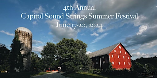 Image principale de 4th Annual Capitol Sound Strings June Festival