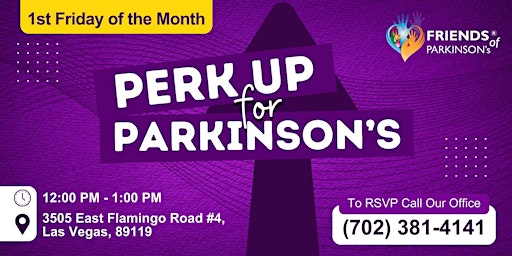 Imagem principal do evento Perk Up For Parkinson's