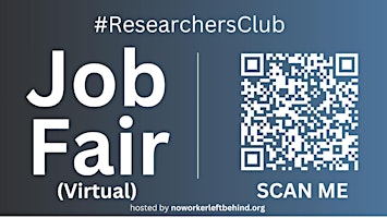 Hauptbild für #ResearchersClub Virtual Job Fair / Career Expo Event #Virtual #Online