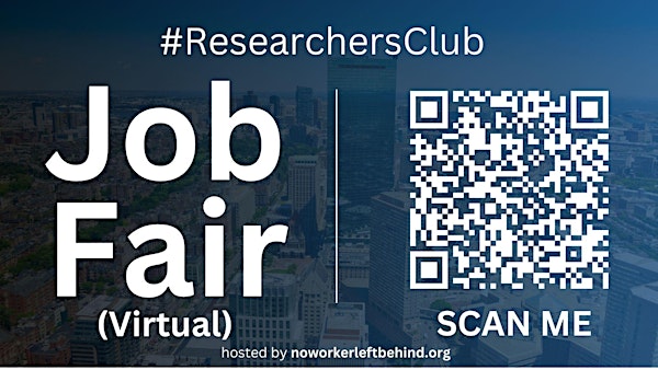 #ResearchersClub Virtual Job Fair / Career Expo Event #Chicago #ORD