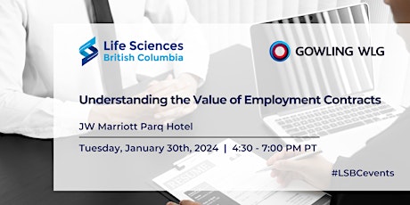 Imagem principal do evento Understanding the Value of Employment Contracts presented by Gowling WLG