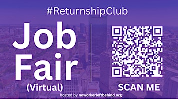 #ReturnshipClub Virtual Job Fair / Career Expo Event #Boston #BOS primary image