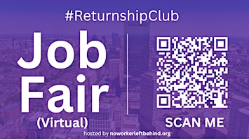 Imagen principal de #ReturnshipClub Virtual Job Fair / Career Expo Event #Miami