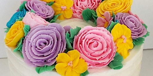 Buttercream Flowers Cupcake Decorating Class primary image