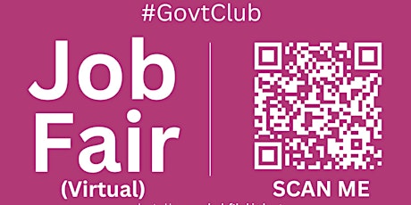 #GovClub Virtual Job Fair / Career Expo Event #Virtual #Online