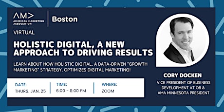 Holistic Digital, A New Approach to Driving Results with Cory Docken primary image