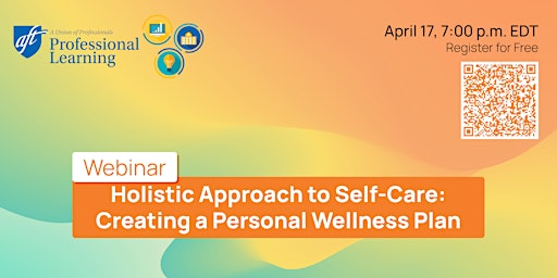Hauptbild für Holistic Approach to Self-Care: Creating a Personal Wellness Plan