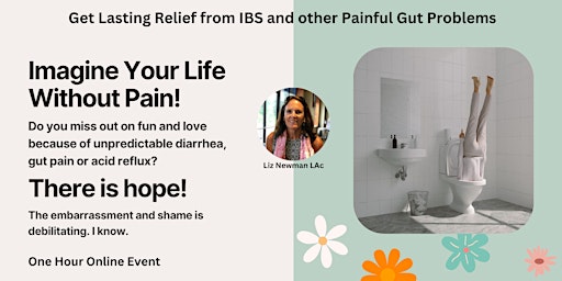 Primaire afbeelding van Get Lasting Relief from IBS and Painful Gut Problems - Trenton NJ