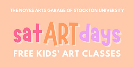 SatARTdays: Free Kids' Art Classes Spring 2024