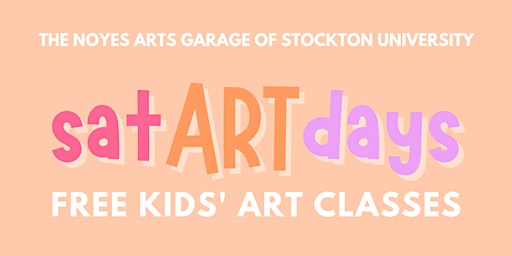 SatARTdays: Free Kids' Art Classes Spring 2024 primary image