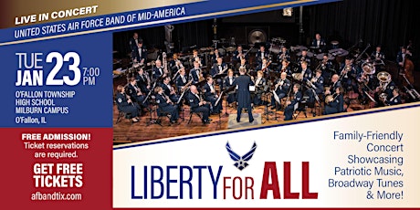 USAF Band of Mid-America - "Liberty for All" Concert primary image
