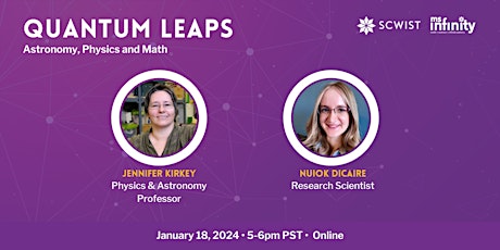 Imagen principal de Quantum Leaps Career Conference - Astronomy, Physics and Math