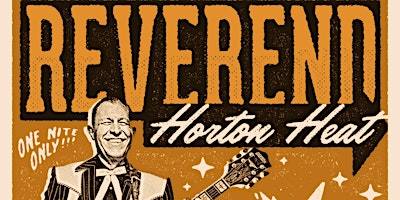 REVEREND HORTON HEAT with the SUFRAJETTES live at Arties primary image