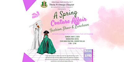 Image principale de A Spring Couture Affair Fashion Show and Luncheon