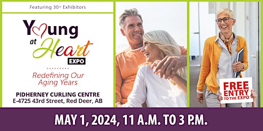 Hauptbild für FREE Alberta Young at Heart Expo 2024