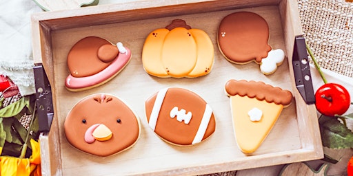 Let's Get Thankful at My Gobble Gobble Sugar Cookie Decorating Class  primärbild