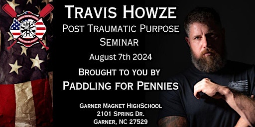 Imagem principal do evento Travis Howze - Post Traumatic Purpose