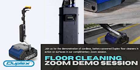 Hauptbild für Online Demo: Floor Cleaning with Duplex Machines