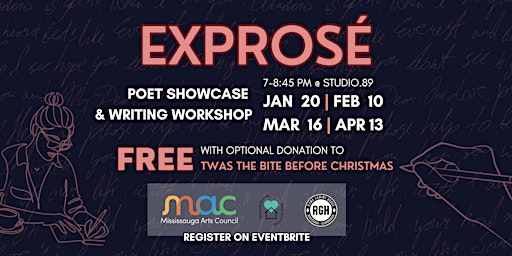Imagen principal de EXPROSÉ: Poet Showcase & Writing Workshop