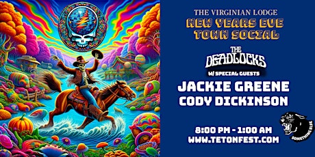 Primaire afbeelding van NYE Town Social:Deadlocks w/Jackie Greene & Cody Dickinson , SomethingElse