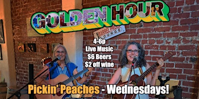 Primaire afbeelding van Live Music Happy Hour with Pickin' Peaches!