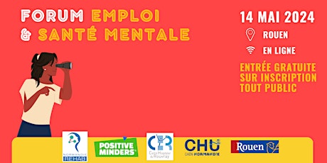 Imagen principal de Forum emploi & santé mentale - présentiel & en ligne