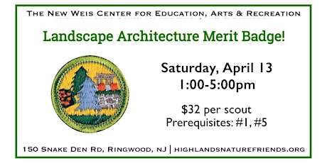 Landscape Architecture Merit Badge