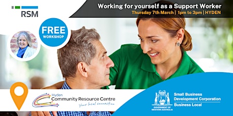 Working for yourself as a Support Worker (Hyden) Wheatbelt primary image