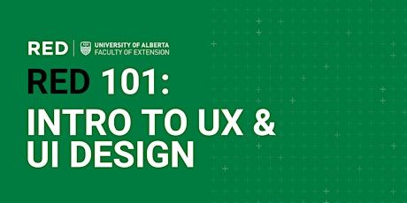 RED 101: Intro To UX & UI Design (Webinar) primary image